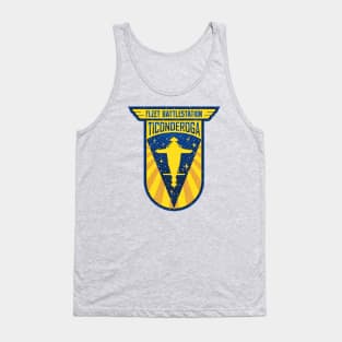 Fleet Battlestation Ticonderoga - Distressed Tank Top